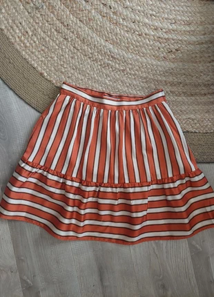 Jupe naf naf rayures satin t 38, marca: Naf Naf, estado: Novo sem etiquetas, tamanho: M / 38 / 10, €6.00, €7.00 inclui Proteção do Comprador