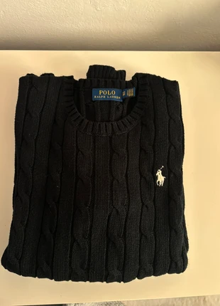 Maglione cotone Ralph Lauren nero xs, marque: Ralph Lauren, état: Très bon état, taille: XS / 34 / 6, 35,00 €, 37,45 € Protection acheteurs incluse