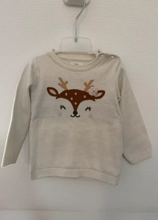 Pull bébé Fille Rennes bichette C&A, merk: C&A, staat: Nieuw zonder prijskaartje, maat: Pasgeborene, 44 cm, € 3,50, € 4,38 inclusief Kopersbescherming