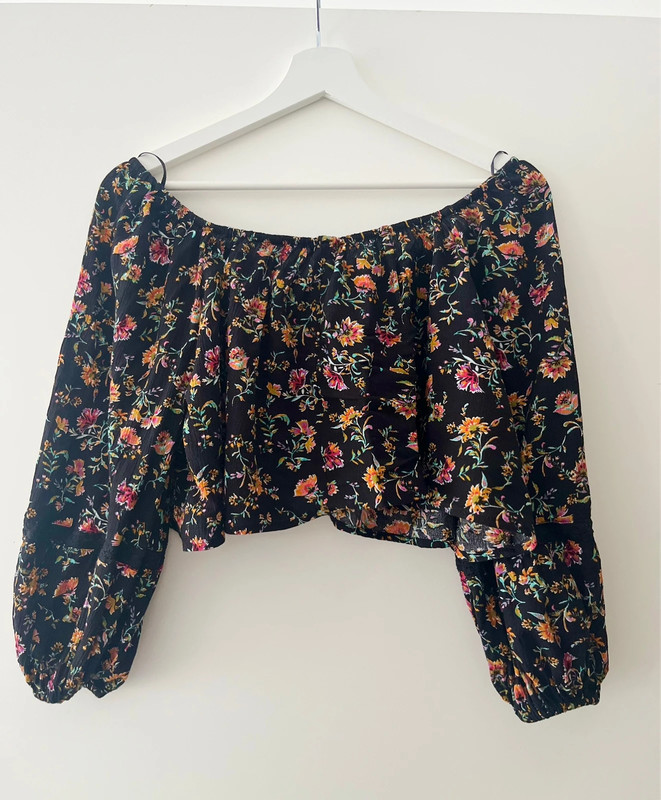 crop top à fleur 4