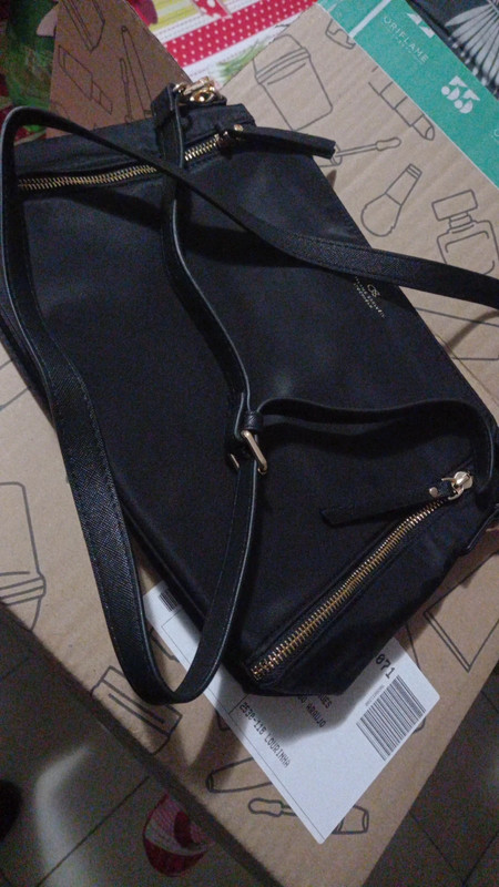 Oriflame navy clearance tote bag