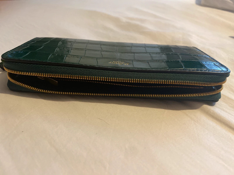 Mulberry green croc purse sale