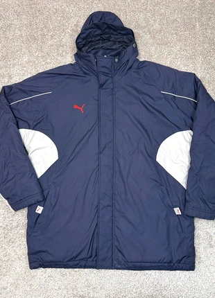 Veste coupe vent à zip bleu marine manteau doudoune Puma vintage imperméable homme - L, marke: Puma, zustand: Sehr gut, größe: L, 15,00 €, 16,45 € inklusive Vinted-Käuferschutz