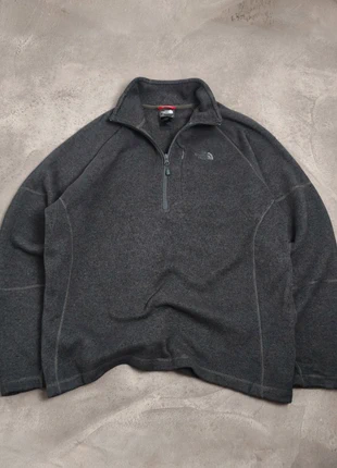 Veste Pull Polaire TNF The North Face sweater maille chiné noir et gris foncé - homme L, brand: The North Face, condizioni: Ottime, taglia: L, €58.00, €61.60 include la Protezione acquisti