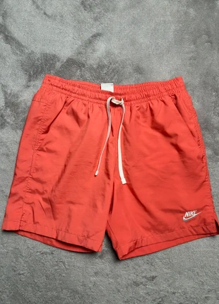 Short de bain/maillot de bain Nike orange/corail broderie avant blanc taille S, merk: Nike, staat: Heel goed, maat: S, € 25,00, € 26,95 inclusief Kopersbescherming
