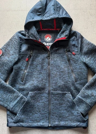 Veste FullZip Superdry, Gilet montagne | Bleu Noir | Taille M, brand: Superdry, condition: Very good, size: M, €30.00, €32.20 includes Buyer Protection