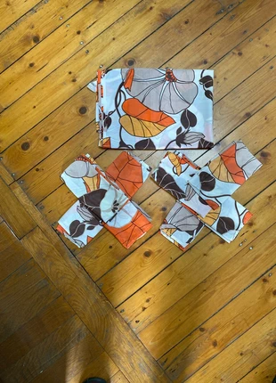 Nappe vintage + 8 serviettes, marca: Vintage Bazaar, estado: Muy bueno, 15,00 €, 16,45 € Protección al comprador incluida