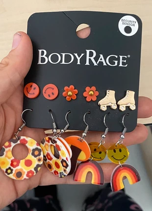 setje oorbellen, merk: Indie, staat: Nieuw met prijskaartje, € 1,11, € 1,87 inclusief Kopersbescherming