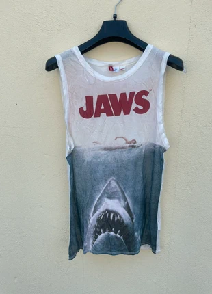 Canotta cotone Jaws, brand: JAWS, condizioni: Nuovo senza cartellino, taglia: S / IT 40 / EU 36, €4.50, €5.43 include la Protezione acquisti