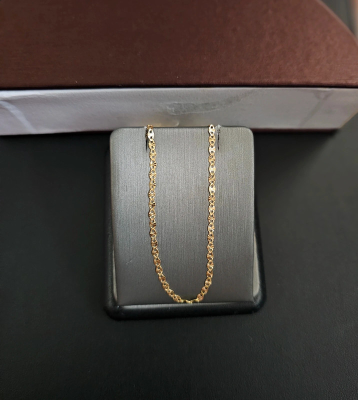 14k gold necklace 20 inch 2