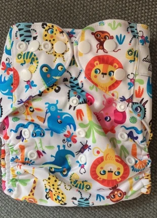 Wasbare luier met inlegger 3-15 kilo, marca: duurzame luiers, estado: Novo com etiquetas, tamanho: 7–18 kg, €6.50, €7.53 inclui Proteção do Comprador Pro