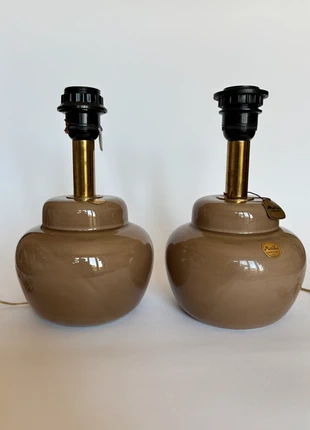 Pair of Vintage Italian Ceramic Table Lamps by Marika – Timeless Elegance, marke: marika, zustand: Sehr gut, 212,00 €, 223,30 € inklusive Vinted-Käuferschutz