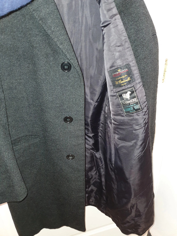 Cappotto Cachemire Cerruti 1881 Biella Hitman X El