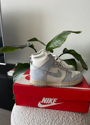 W Nike Dunk High - Sail/football grey-pale ivory, marque: Nike, état: Bon état, taille: 38, 70,00 €, 74,20 € Protection acheteurs incluse