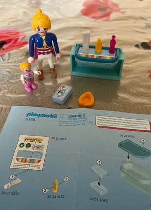 Playmobil 5368 maman, bébé et table à langer complet, brand: Playmobil, condition: Very good, size: 4 years / 104 cm, €5.00, €5.95 includes Buyer Protection