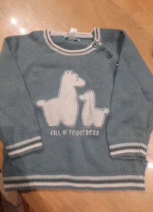 Pull col rond , marque: Obaïbi, état: Très bon état, taille: 12-18 mois / 80 cm, 2,00 €, 2,80 € Protection acheteurs incluse
