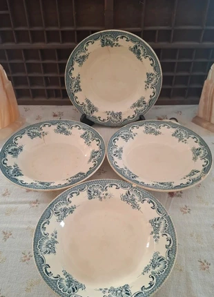 Lot de 7 assiettes Terre de Fer, marca: Terre De Fer, estado: Bom, €45.00, €47.95 inclui Proteção do Comprador