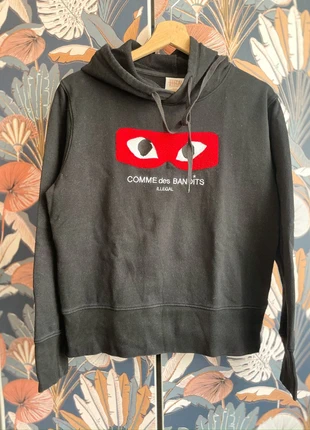 Illegal Comme des Bandits pull noir, marque: comme des bandits, état: Très bon état, taille: S, 20,00 €, 21,70 € Protection acheteurs incluse