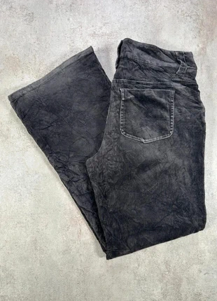 Pantalon En Velours Côtelé / Corduroy petites noir velourscotele taille 10, marca: Vintage Dressing, estado: Muito bom, tamanho: XXL / 44 / 16, €6.00, €7.00 inclui Proteção do Comprador Pro