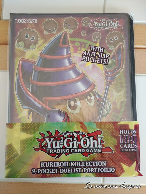 Classeur de cartes Yu-Gi-Oh, 180 Cartes