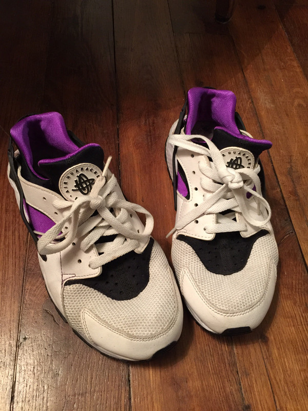 Huarache clearance blanc violet