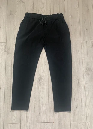 Made In Italy Black Grey Joggers Pants Trousers Size XL (Fits Size 14/16), brand: Made In Italy, condition: Very good, size: XL / UK 20-22, £15.00, £16.45 includes Buyer Protection