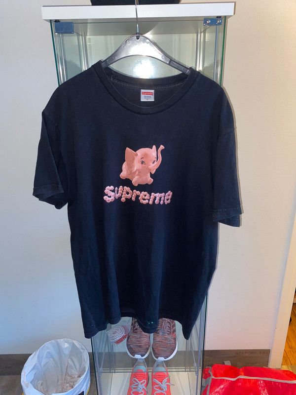 Supreme elephant shop tee black