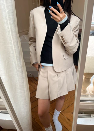 OEA Harper pleated skirt Beige, brand: OEA, condition: Very good, size: S / 36 / 8, €45.00, €47.95 includes Buyer Protection Pro