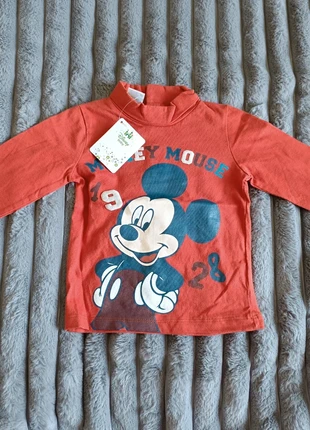 NEUF Etiq. T-shirt Mickey col roulé T. 86cm Disney, marca: Disney, estado: Nuevo con etiquetas, tamaño: 18-24 meses / 86 cm, 7,00 €, 8,05 € Protección al comprador incluida