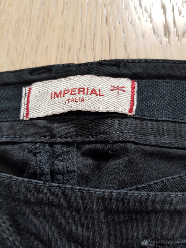 Pantaloni neri clearance imperial