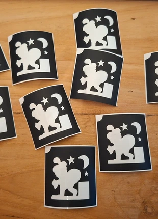 Sinterklaas piet Glittertattoo's, brand: Stickers, condizioni: Come nuovo, €4.50, €5.43 include la Protezione acquisti