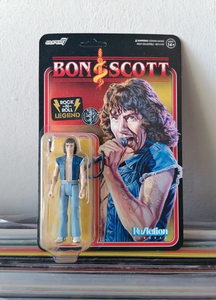 Bon Scott Action Figure Ac/Dc, marke: Super 7, zustand: Neu, mit Etikett, größe: Einheitsgröße, 30,00 €, 32,20 € inklusive Vinted-Käuferschutz
