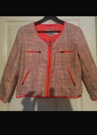 Red or Dead vintage orange tweed style top jacket blazer size 10 y2k 90’s, brand: Red or Dead, condition: Very good, size: M / UK 12-14, £8.00, £9.10 includes Buyer Protection