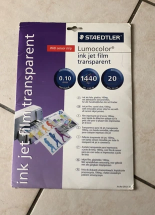 Ink jet transparent , brand: Staedtler, condition: New without tags, €2.00, €2.80 includes Buyer Protection