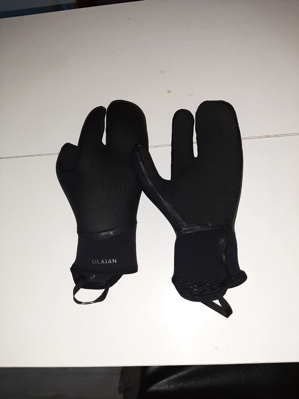 Gants Surf Eau froide Néoprène 3 mm OLAIAN