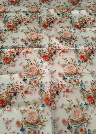 Tissu papillon et fleurs, marque: Papillon, état: Très bon état, 10,00 €, 11,20 € Protection acheteurs (Pro) incluse