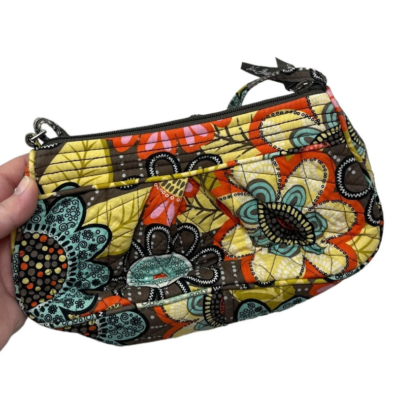 Vera Bradley Flower Shower Frannie Mini Crossbody Floral 4