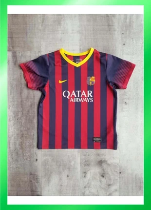 Maillot foot enfant Nike Barcelone 2014 taille 5/6 ans, marque: Nike, état: Satisfaisant, taille: 6 ans / 116 cm, 6,00 €, 7,00 € Protection acheteurs incluse