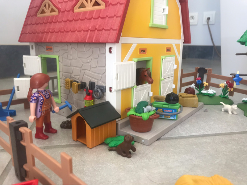 Playmobil country ferme 5222 notice + boite