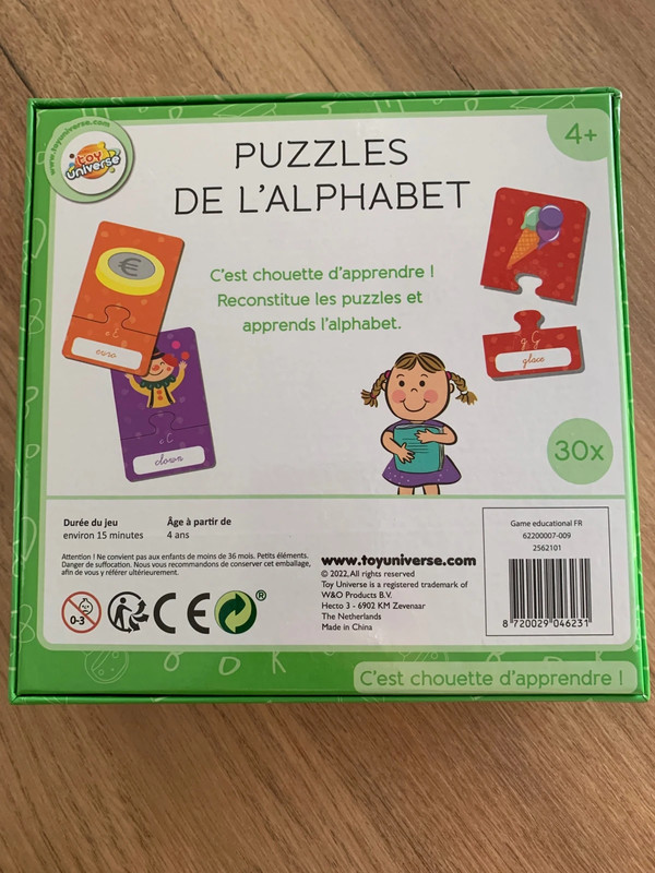 Puzzle de l’alphabet 2