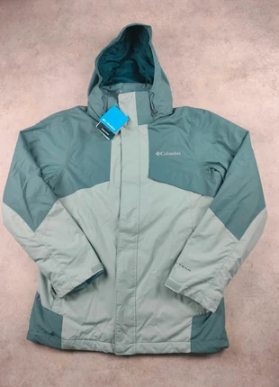 Blouson imperméable omni-tech Columbia intérieur polaire - M - bleu/vert, merk: Columbia, staat: Nieuw met prijskaartje, maat: M, € 160,00, € 168,70 inclusief Kopersbescherming