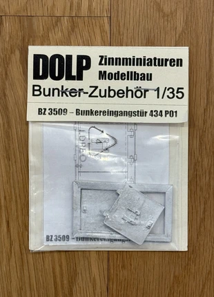 DOLP Zinnminiaturen / Modellbau BZ 3509 - bunker door with frame 431P01 1:35, marque: DOLP Zinnminiaturen / Modellbau, état: Neuf sans étiquette, 7,00 €, 8,05 € Protection acheteurs incluse