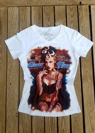 Tee-shirt Shut Up pin-up punk rock vintage tatoo tatouage, brand: Shut Up, condition: New with tags, size: M / 38 / 10, €25.00, €26.95 includes Buyer Protection