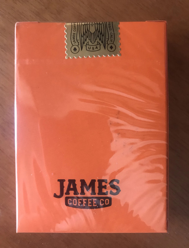 James Coffe Orange V2 - Art of Play - Playing Cards Deck - Carte da Gioco - New Sealed - Nuovo 2