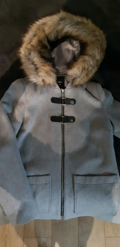 Manteau gris jennyfer hotsell