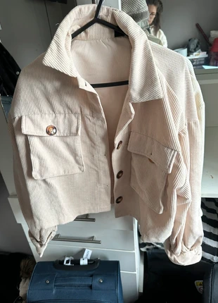 Beige corduroy jacket, brand: Shein, condition: Very good, size: XS / 34 / 6, €5.00, €5.95 includes Buyer Protection