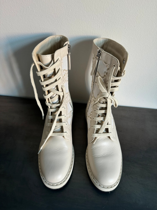Silver fendi boots shop