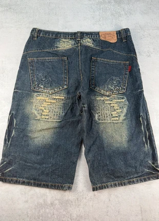 Short jort en jean Carnaby coupe droite W36/FR46 style délavé streetwear Y2K, marke: Carnaby, zustand: Sehr gut, größe: W36 | DE 52, 50,00 €, 53,20 € inklusive Vinted-Käuferschutz