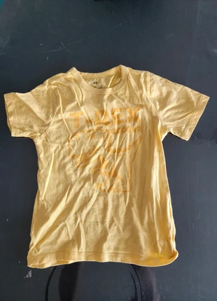 T-Shirt Jaune Motif Dinosaure - H&M - 3/4 ans, brand: H&M, condition: Very good, size: 4 years / 104 cm, €1.00, €1.75 includes Buyer Protection