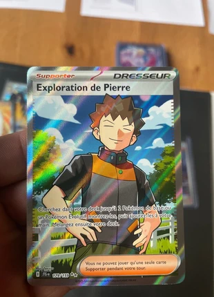 Carte Pokémon aventure ensemble ev09 exploration de pierre full art 179/159, marke: Pokémon, zustand: Neu, 6,00 €, 7,00 € inklusive Vinted-Käuferschutz